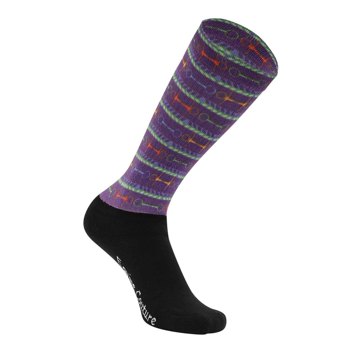 Equine Couture Children'S OTC Boot Socks- Neon Bits - Breeches.com - Flyclothing LLC