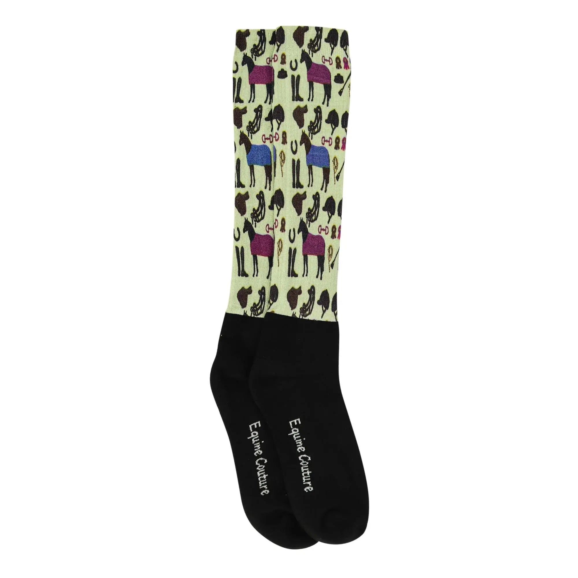 Equine Couture Ladies OTC Boot Socks- Show Day - Breeches.com - Flyclothing LLC
