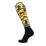 Equine Couture Ladies OTC Boot Socks- Ocala Sunrise - Breeches.com - Flyclothing LLC