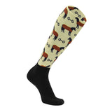 Equine Couture Ladies OTC Boot Socks- Autumn Vibes - Breeches.com - Flyclothing LLC