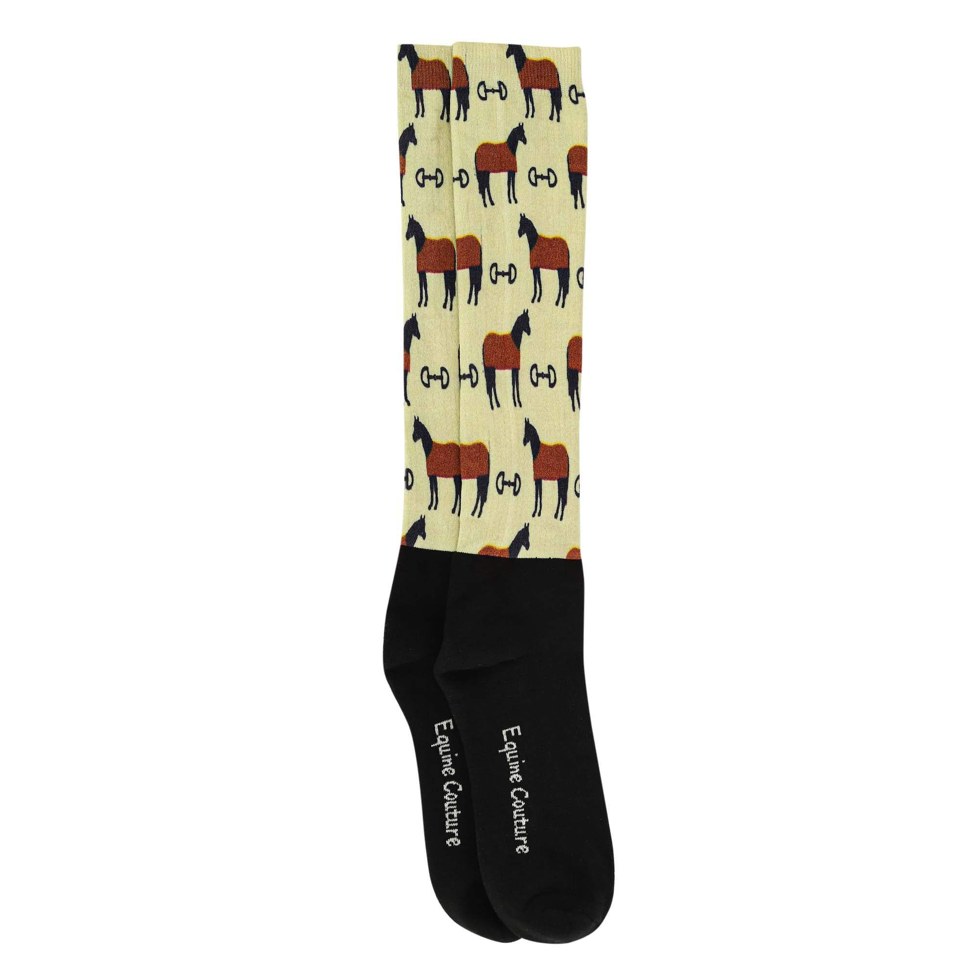 Equine Couture Ladies OTC Boot Socks- Autumn Vibes - Breeches.com - Flyclothing LLC