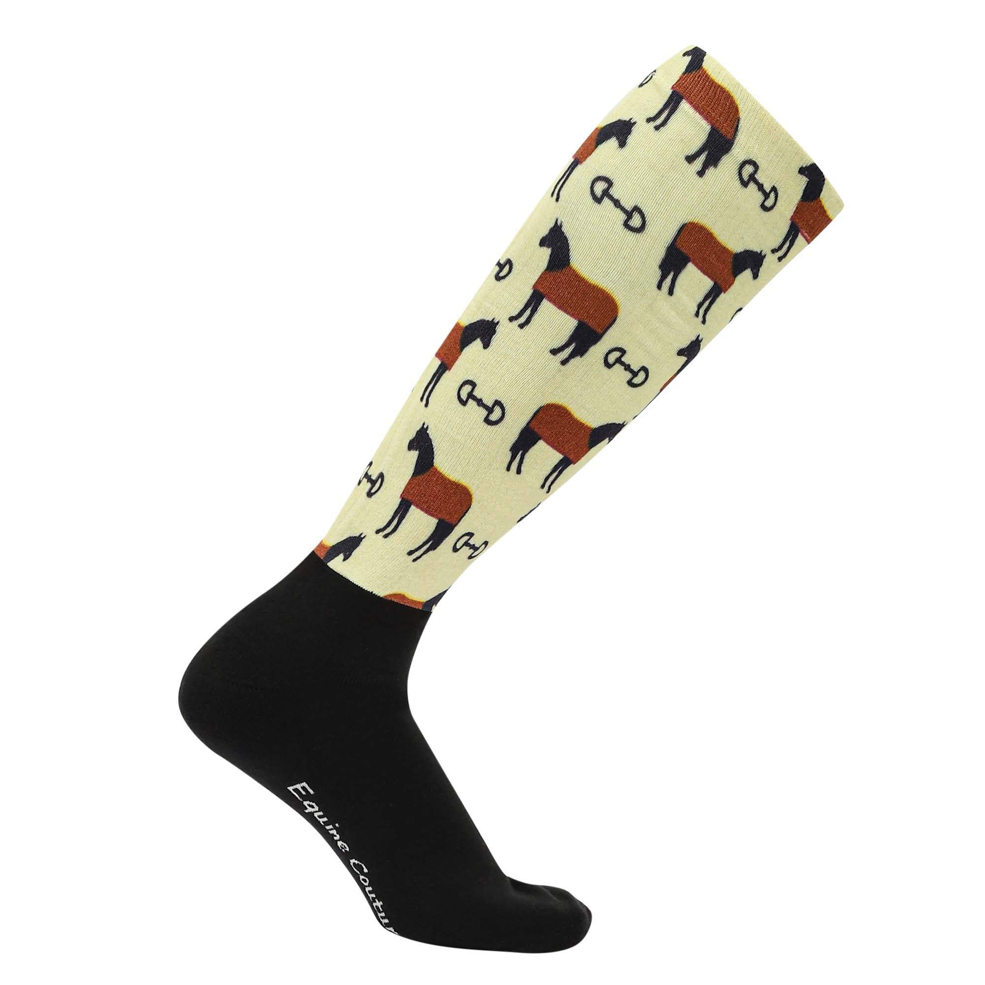 Equine Couture Ladies OTC Boot Socks- Autumn Vibes - Breeches.com - Flyclothing LLC