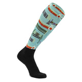 Equine Couture Ladies OTC Boot Socks- Painted Jumps - Breeches.com - Flyclothing LLC