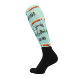 Equine Couture Ladies OTC Boot Socks- Painted Jumps - Breeches.com - Flyclothing LLC