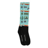 Equine Couture Ladies OTC Boot Socks- Painted Jumps - Breeches.com - Flyclothing LLC