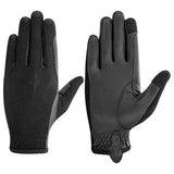 Equine Couture Aerocool Hook and Loop Adjustable Touch Screen Riding Gloves - Breeches.com - Flyclothing LLC
