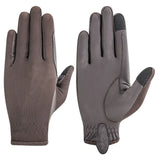 Equine Couture Aerocool Hook and Loop Adjustable Touch Screen Riding Gloves - Breeches.com - Flyclothing LLC