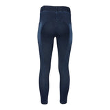 Equine Couture Ladies Denim Full Seat Silicon Tights with Phone Pocket - Breeches.com - Flyclothing LLC