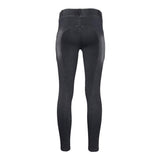 Equine Couture Ladies Denim Silicon Knee Patch Tights with Phone Pocket - Breeches.com - Flyclothing LLC