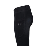 Equine Couture Ladies Denim Silicon Knee Patch Tights with Phone Pocket - Breeches.com - Flyclothing LLC