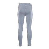 Equine Couture Ladies Denim Silicon Knee Patch Tights with Phone Pocket - Breeches.com - Flyclothing LLC