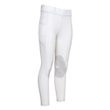 Equine Couture Soft Wash Silicon Knee Patch Tights with Phone Pocket