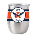 Auburn 16oz War Eagle Stainless Curved Beverage