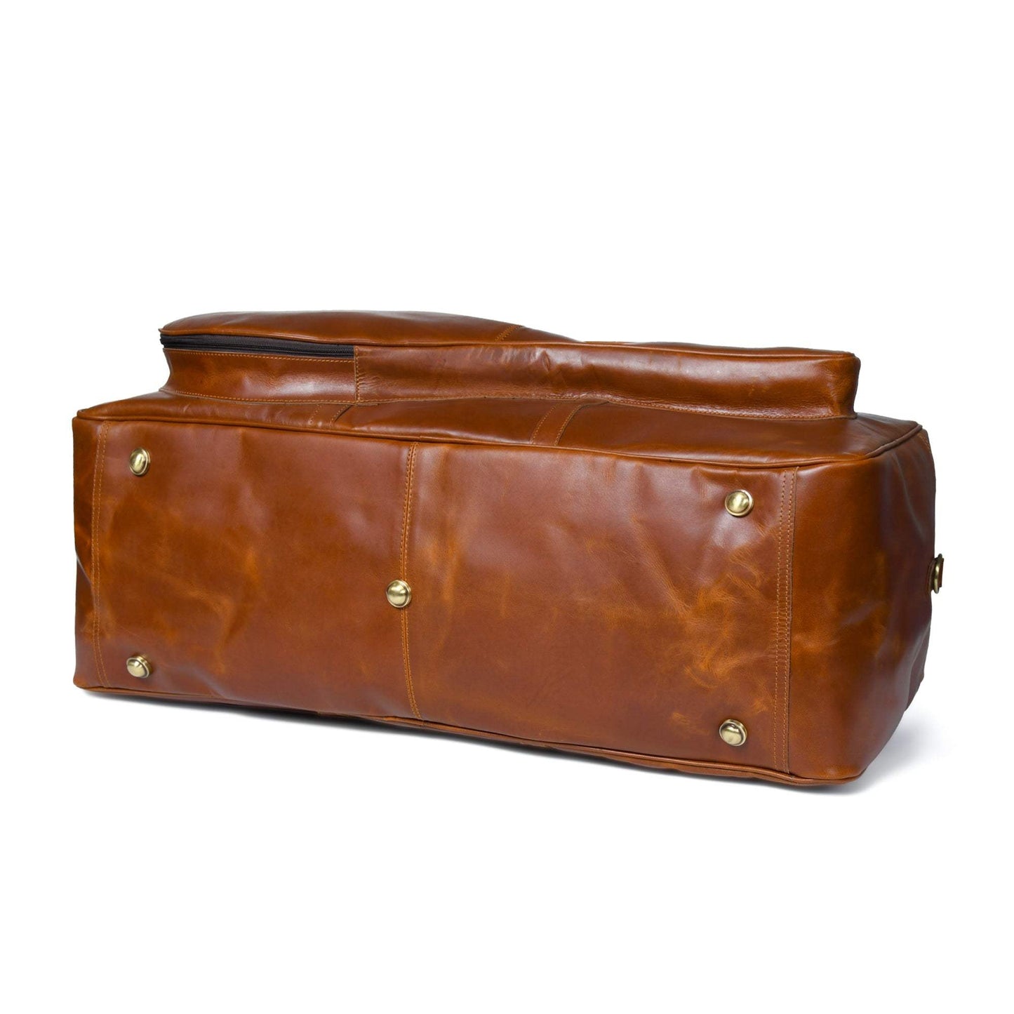 Buffalo Leather Tennis Duffle Bag - Classy Leather Bags - Flyclothing LLC
