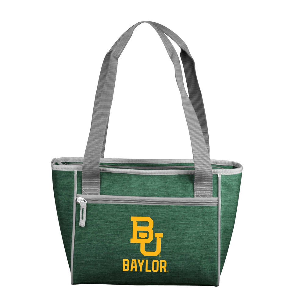 Baylor Crosshatch 16 Can Cooler Tote - Logo Brands - Flyclothing LLC
