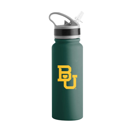 Baylor 25oz Campus Color Letterman Stainless Single Wall Flip Top Bottle - Logo Brands - Flyclothing LLC
