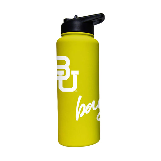 Baylor 34oz Cru Bold Soft Touch Quencher - Logo Brands - Flyclothing LLC