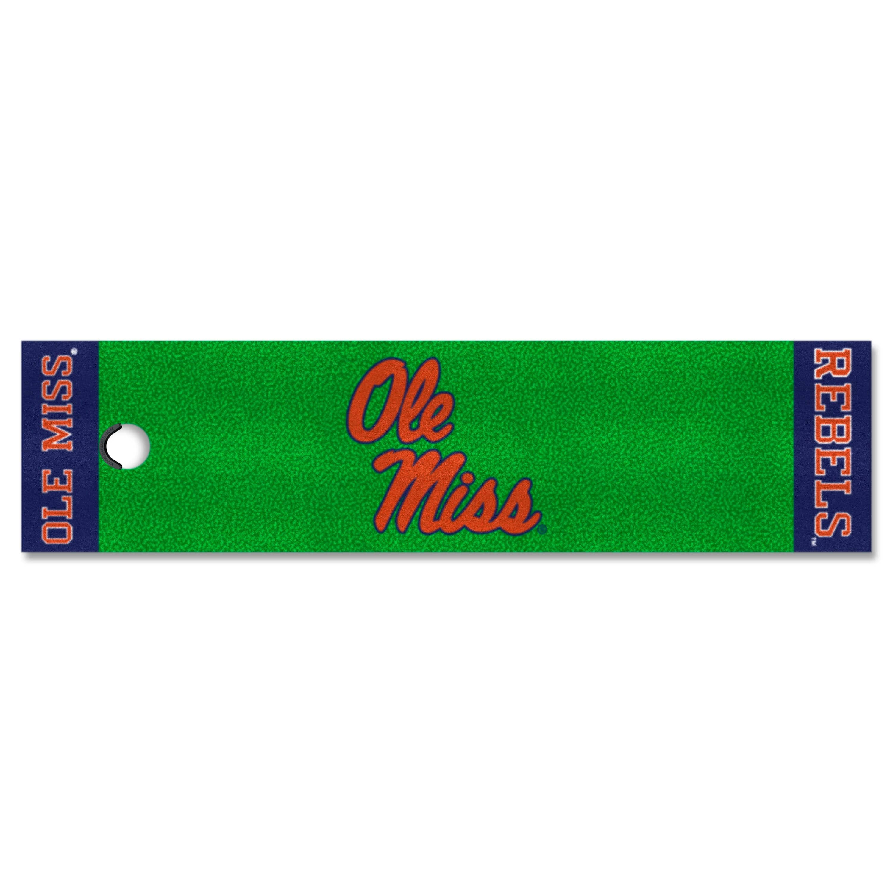 Ole Miss Rebels Putting Green Mat - 1.5ft. x 6ft. - Ole Miss