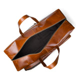 Buffalo Leather Tennis Duffle Bag - Classy Leather Bags - Flyclothing LLC