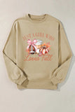 Graphic Round Neck Long Sleeve Sweatshirt - Trendsi - Flyclothing LLC