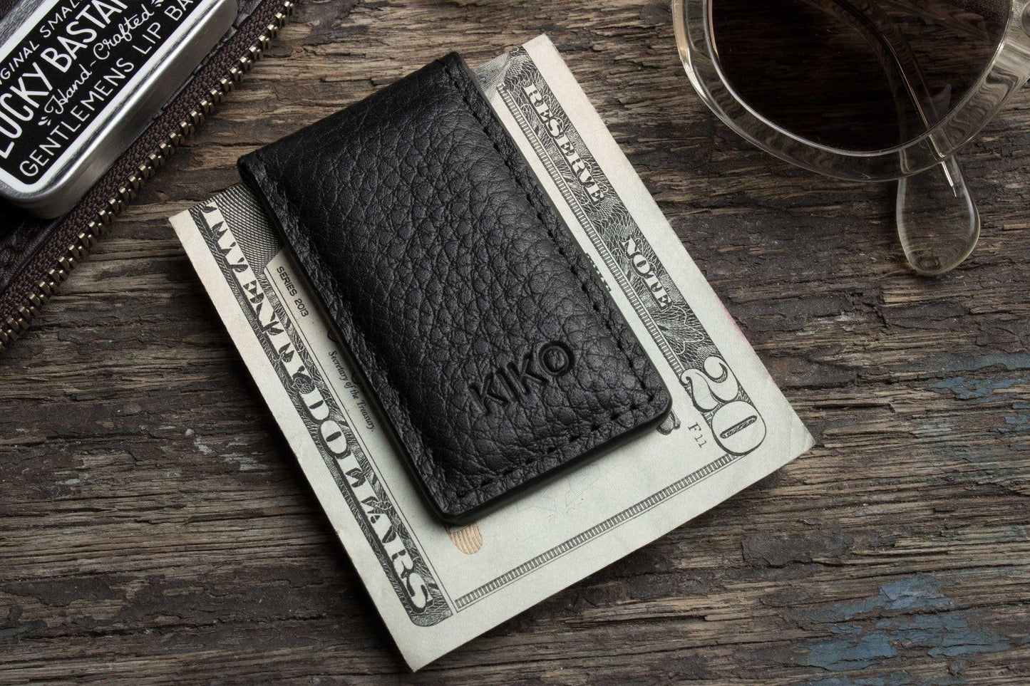 Magnetic Money Clip - Kiko Leather - Flyclothing LLC