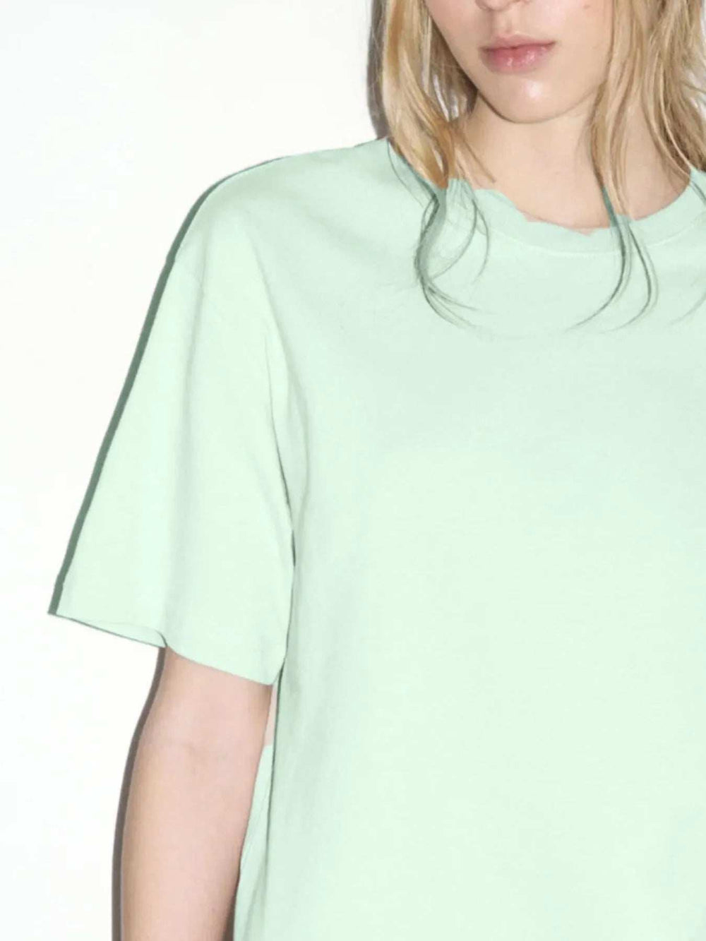 Plus Size Oversized Round Neck Short Sleeve T-Shirt - Trendsi - Flyclothing LLC