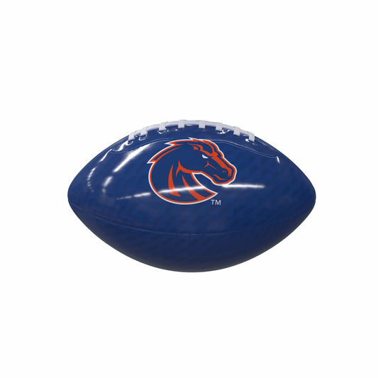 Boise State Carbon Fiber Mini Size Glossy Football - Logo Brands - Flyclothing LLC