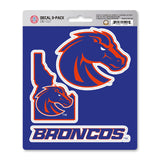 Boise State University Decal 3-pk