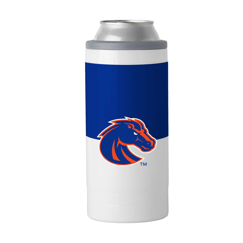 Boise State 12oz Colorblock Slim Can Coolie - Logo Brands - Flyclothing LLC