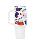 Boise State 40oz Native Powder Coat Tumbler - Logo Brands - Flyclothing LLC