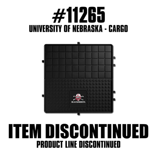 Nebraska Cornhuskers Heavy Duty Cargo Mat 31"x31", Blackshirts - Nebraska