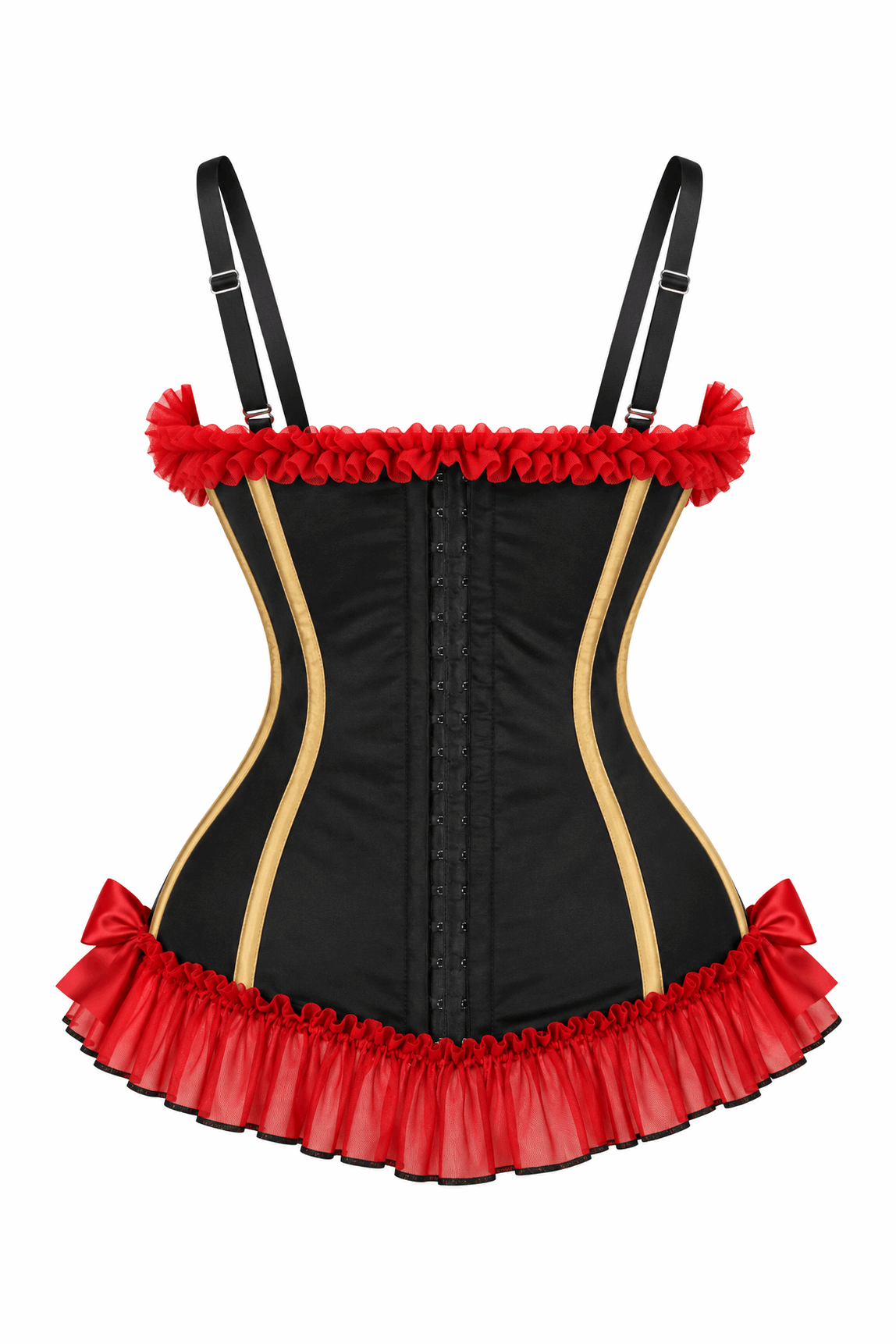 Daisy Corsets Lavish Circus Ringmaster Sweetheart Bustier Corset - Daisy Corsets - Flyclothing LLC