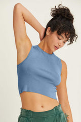HYFVE Ribbed Knit Cropped Tank - Trendsi - Flyclothing LLC