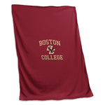 Boston College Screened Sweatshirt Blanket