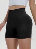 High Waist Active Shorts - Trendsi - Flyclothing LLC