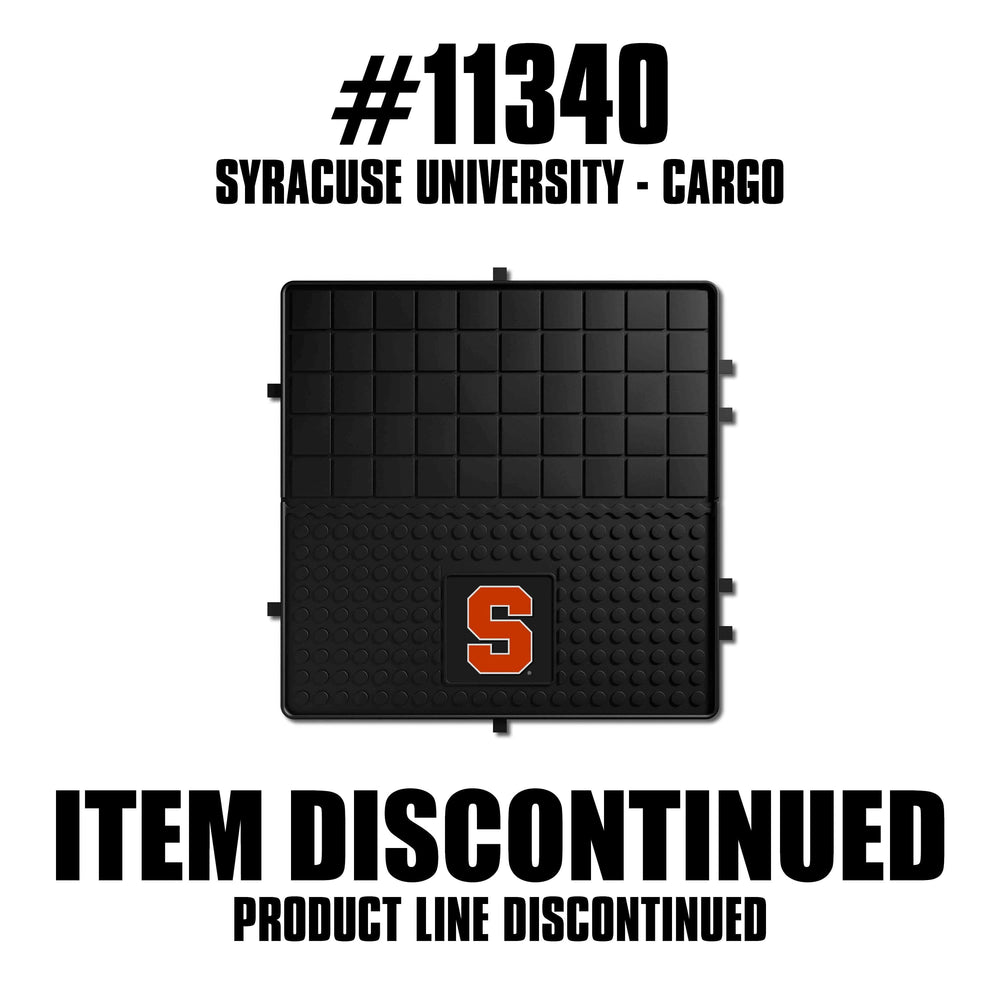 Syracuse Orange Heavy Duty Cargo Mat 31"x31" - Syracuse