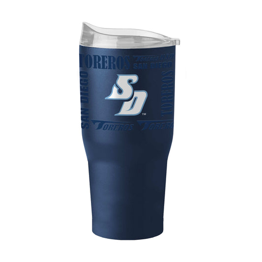 University of San Diego 30oz Replay Powder Coat Tumbler - Logo Brands - Flyclothing LLC