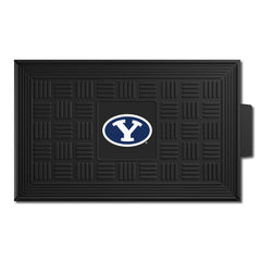 BYU Cougars Heavy Duty Vinyl Medallion Door Mat - 19.5in. x 31in. - BYU