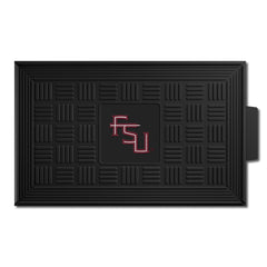 Florida State Seminoles Heavy Duty Vinyl Medallion Door Mat - 19.5in. x 31in. - Florida State