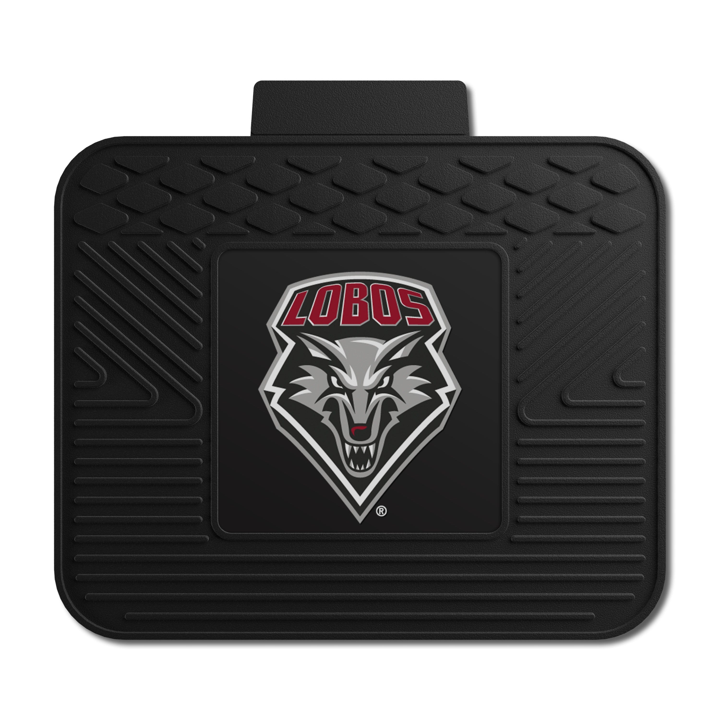 New Mexico Lobos Back Seat Car Utility Mat - 14in. x 17in. - New Mexico