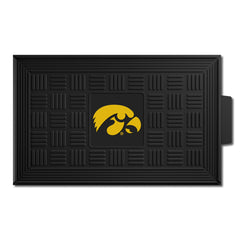 Iowa Hawkeyes Heavy Duty Vinyl Medallion Door Mat - 19.5in. x 31in. - Iowa