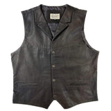 Rockmount Ranch Wear mens leather vest pebble lamb - Rockmount Clothing - Flyclothing LLC