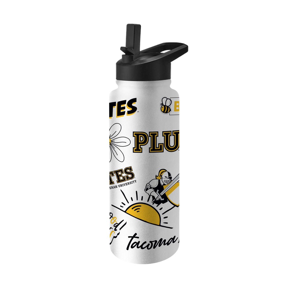 Pacific Luthern University 34oz Native Quencher Bottle - Logo Brands - Flyclothing LLC