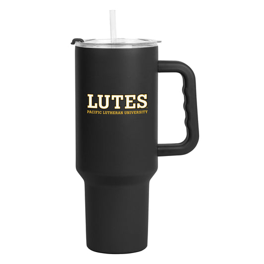 Pacific Luthern University 40oz Flipside Powder Coat Tumbler - Logo Brands - Flyclothing LLC