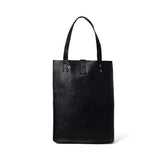 Ebony Elegance Leather Tote - Classy Leather Bags - Flyclothing LLC