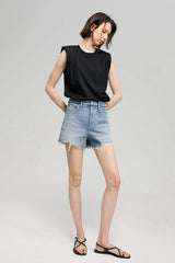 Sun-Kissed Vintage Cut Off Shorts HJ115 - Hey Joanie - Flyclothing LLC