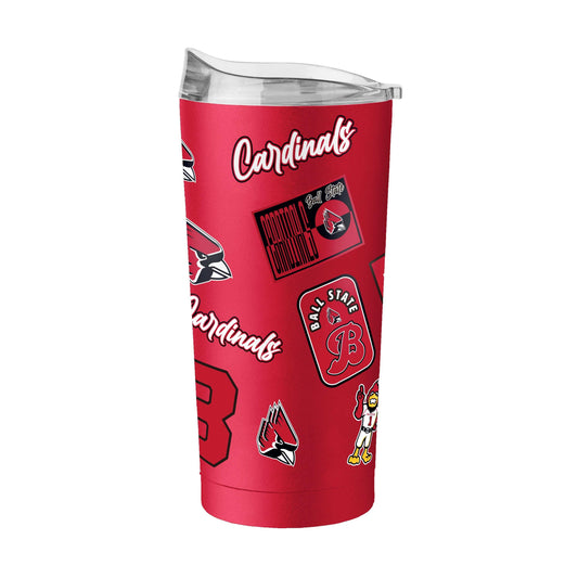 Ball State 20oz Dreamweave Powder Coat Tumbler - Logo Brands - Flyclothing LLC
