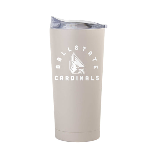 Ball State 20oz Archway Powder Coat Tumbler - Logo Brands - Flyclothing LLC
