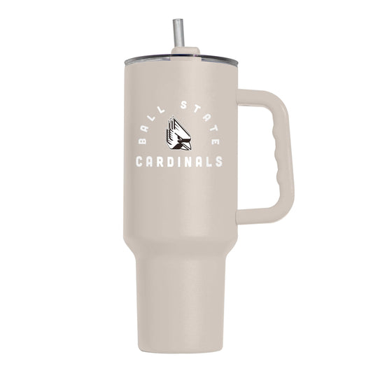 Ball State 40oz Archway Powder Coat Tumbler - Logo Brands - Flyclothing LLC