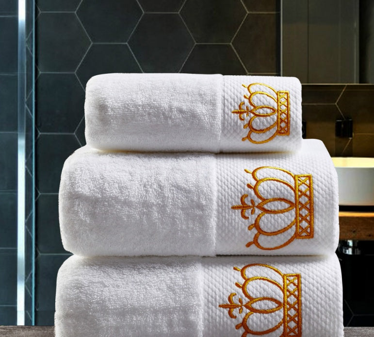 Cotton gift towel custom embroidery boutique hotel hotel sauna large bath towel - My Store - Flyclothing LLC